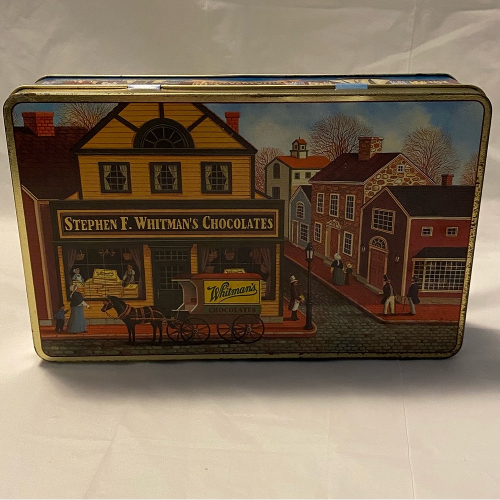 1994 Whitman’s chocolate collectible tin